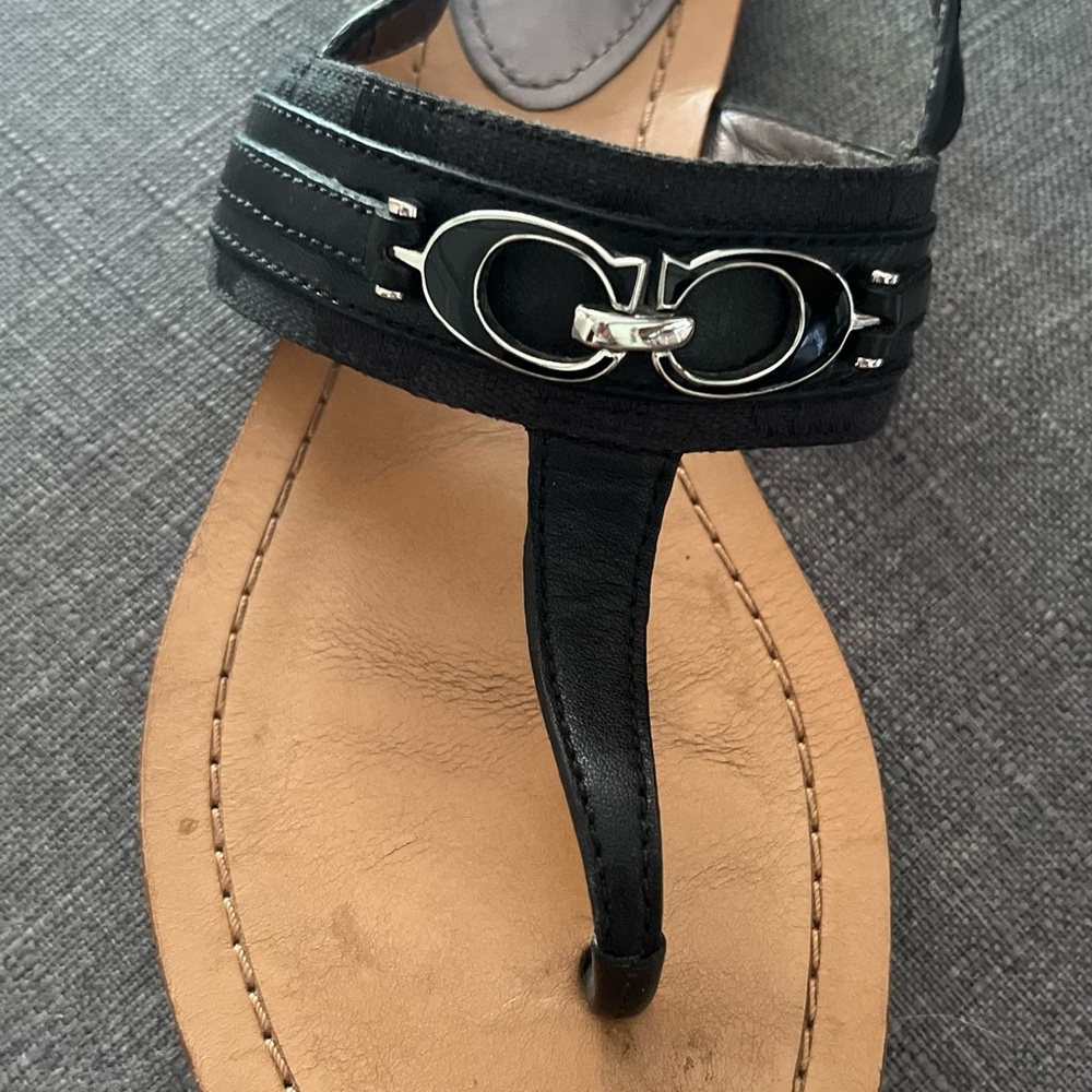 Coach Sammy Slingback Sandle - Picture 3 of 12